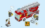 Bauanleitungen LEGO - City - 60107 - Feuerwehrfahrzeug mit fahrbarer Leiter: Page 80