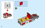 Bauanleitungen LEGO - City - 60112 - Feuerwehrauto mit Kran: Page 32