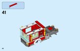 Bauanleitungen LEGO - City - 60112 - Feuerwehrauto mit Kran: Page 42