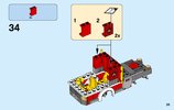 Bauanleitungen LEGO - City - 60112 - Feuerwehrauto mit Kran: Page 35