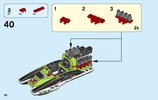 Bauanleitungen LEGO - City - 60114 - Rennboot: Page 40