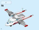 Bauanleitungen LEGO - City - 60116 - Rettungsflugzeug: Page 70