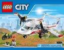 Bauanleitungen LEGO - City - 60116 - Rettungsflugzeug: Page 1