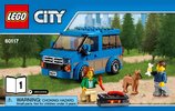 Bauanleitungen LEGO - City - 60117 - Van & Wohnwagen: Page 1