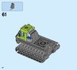 Bauanleitungen LEGO - City - 60122 - Vulkan-Raupe: Page 56