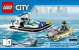 Bauanleitungen LEGO - City - 60130 - Polizeiquartier auf der Gefängnisinsel: Page 1