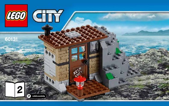 Bauanleitungen LEGO - City - 60131 - Gaunerinsel: Page 1