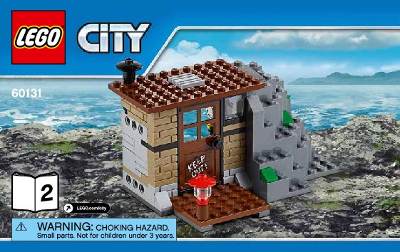 Bauanleitungen LEGO - City - 60131 - Gaunerinsel: Page 1