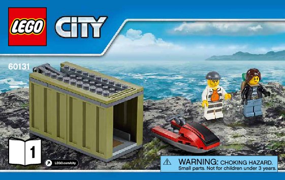 Bauanleitungen LEGO - City - 60131 - Gaunerinsel: Page 1