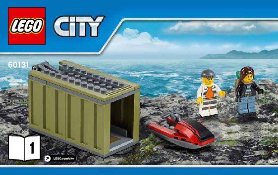 Bauanleitungen LEGO - City - 60131 - Gaunerinsel: Page 1