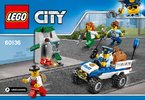 Bauanleitungen LEGO - 60136 - Police Starter Set: Page 1