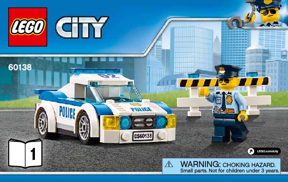 Bauanleitungen LEGO - 60138 - High-speed Chase: Page 1