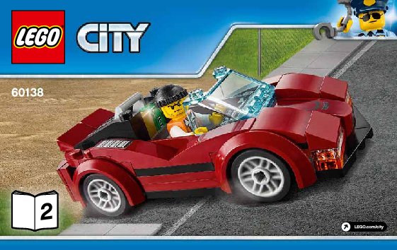 Bauanleitungen LEGO - 60138 - High-speed Chase: Page 1