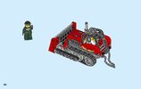 Bauanleitungen LEGO - 60140 - Bulldozer Break-in: Page 40