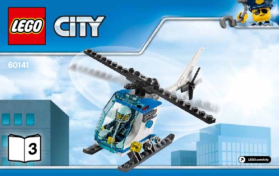 Bauanleitungen LEGO - City - 60141 - Polizeiwache: Page 1