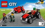 Bauanleitungen LEGO - 60143 - Auto Transport Heist: Page 1