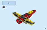 Bauanleitungen LEGO - 60144 - Race Plane: Page 37