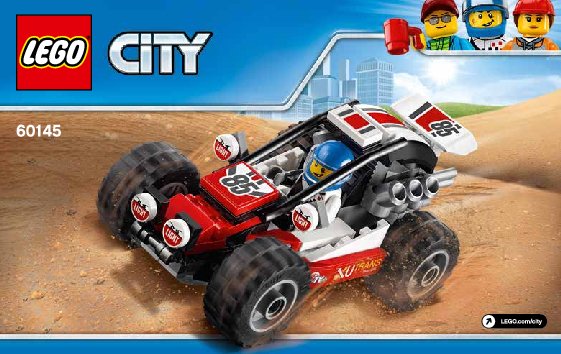 Bauanleitungen LEGO - 60145 - Buggy: Page 1