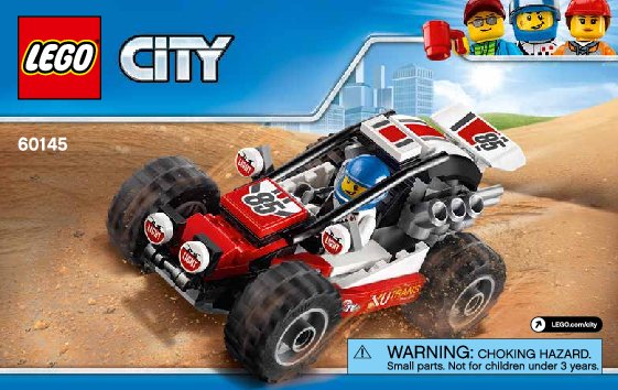 Bauanleitungen LEGO - City - 60145 - Buggy: Page 1