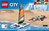 Bauanleitungen LEGO - 60149 - 4x4 with Catamaran: Page 1