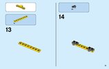 Bauanleitungen LEGO - City - 60152 - Straßenreiniger und Bagger: Page 11