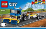 Bauanleitungen LEGO - 60152 - Sweeper & Excavator: Page 1