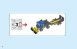 Bauanleitungen LEGO - City - 60152 - Straßenreiniger und Bagger: Page 2