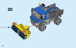 Bauanleitungen LEGO - City - 60152 - Straßenreiniger und Bagger: Page 16