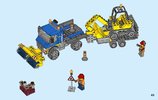 Bauanleitungen LEGO - City - 60152 - Straßenreiniger und Bagger: Page 43