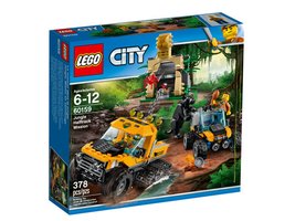 LEGO - City - 60159 - Mission mit dem Dschungel-Halbkettenfahrzeug