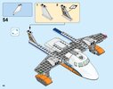 Bauanleitungen LEGO - City - 60164 - Rettungsflugzeug: Page 62