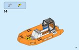 Bauanleitungen LEGO - City - 60165 - Geländewagen mit Rettungsboot: Page 21