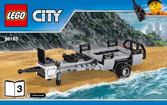 Bauanleitungen LEGO - City - 60165 - Geländewagen mit Rettungsboot: Page 1