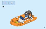 Bauanleitungen LEGO - City - 60165 - Geländewagen mit Rettungsboot: Page 23