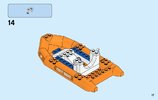 Bauanleitungen LEGO - City - 60168 - Segelboot in Not: Page 17