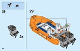 Bauanleitungen LEGO - City - 60168 - Segelboot in Not: Page 28