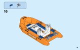 Bauanleitungen LEGO - City - 60168 - Segelboot in Not: Page 19