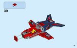 Bauanleitungen LEGO - 60177 - Airshow Jet: Page 47