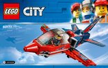 Bauanleitungen LEGO - 60177 - Airshow Jet: Page 1