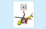 Bauanleitungen LEGO - 60179 - Ambulance Helicopter: Page 37