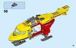 Bauanleitungen LEGO - 60179 - Ambulance Helicopter: Page 59