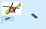 Bauanleitungen LEGO - 60179 - Ambulance Helicopter: Page 6