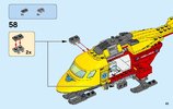 Bauanleitungen LEGO - 60179 - Ambulance Helicopter: Page 61