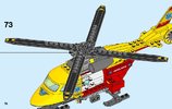 Bauanleitungen LEGO - 60179 - Ambulance Helicopter: Page 76