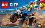 Bauanleitungen LEGO - 60180 - Monster Truck: Page 1