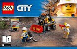 Bauanleitungen LEGO - 60188 - Mining Experts Site: Page 1