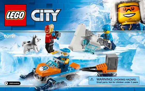 Bauanleitungen LEGO - 60191 - Arctic Exploration Team: Page 1