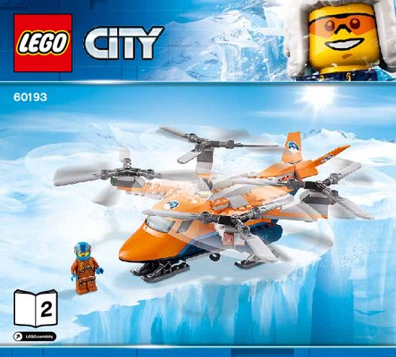 Bauanleitungen LEGO - 60193 - Arctic Air Transport: Page 1