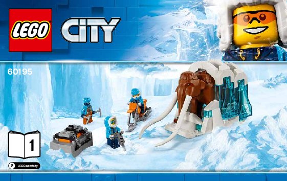 Bauanleitungen LEGO - 60195 - Arctic Mobile Exploration Base: Page 1