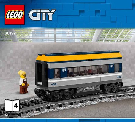 Bauanleitungen LEGO - 60197 - Passenger Train: Page 1